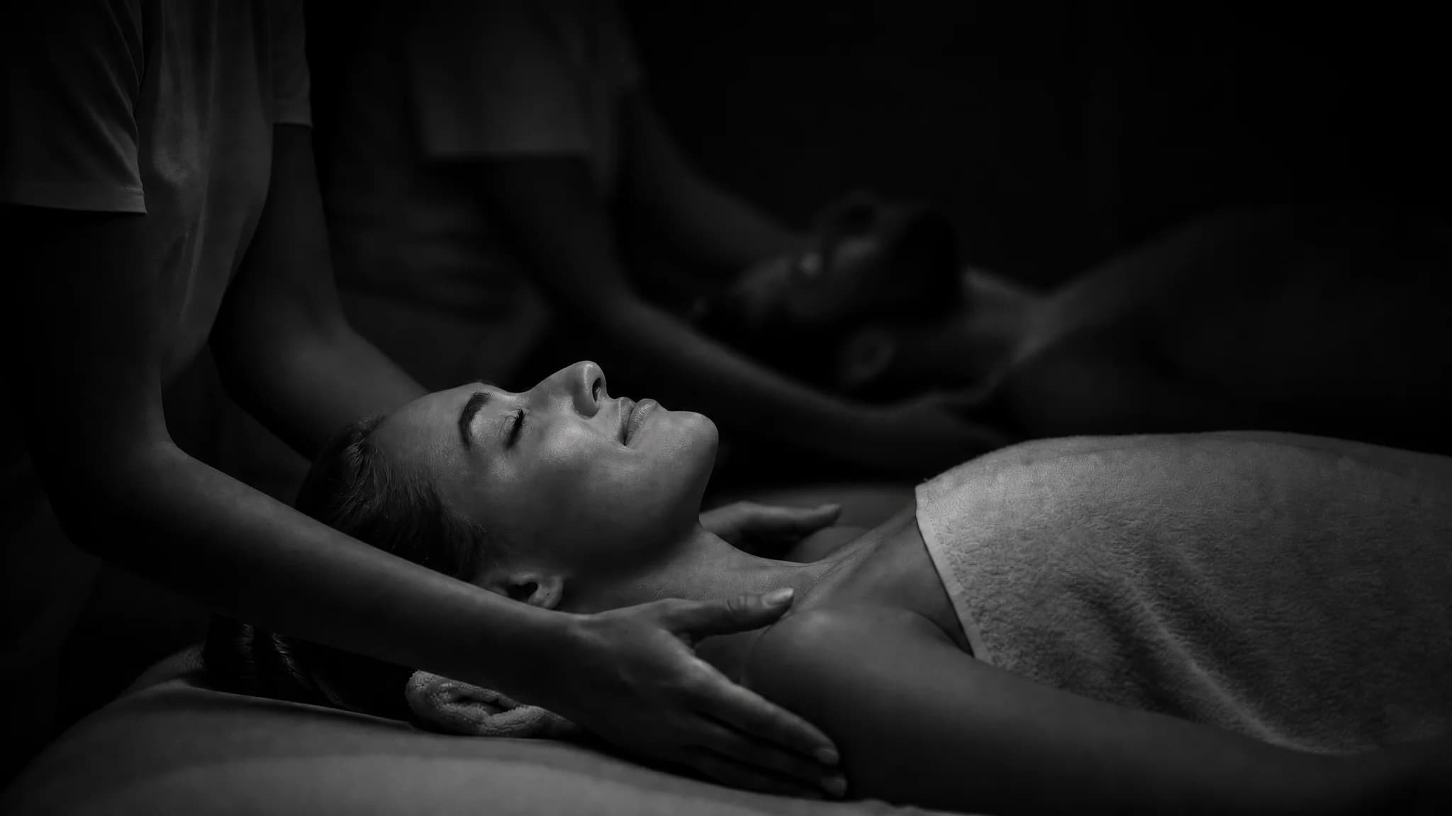 The Duo Blackout Experience, massage for two in total darkness at Sereniss in Brussels