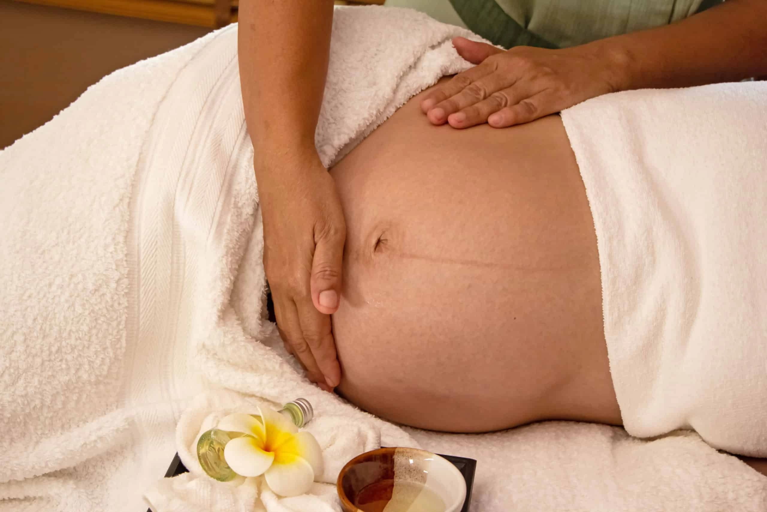Pregnancy massage at Sereniss in Brussels