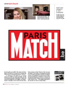 Sereniss dans le Paris Match - Produit
